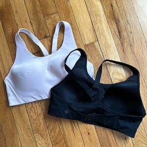 Bundle of athleta sports bras - 34 C